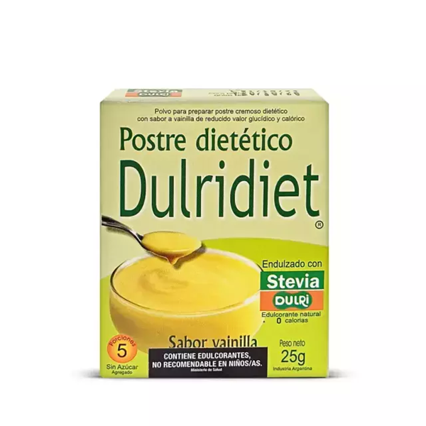 Producto - Postre Dietético Dulridiet Vainilla