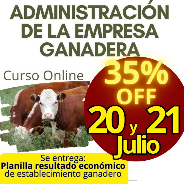 Producto - Curso online Administración de la Empresa Ganadera