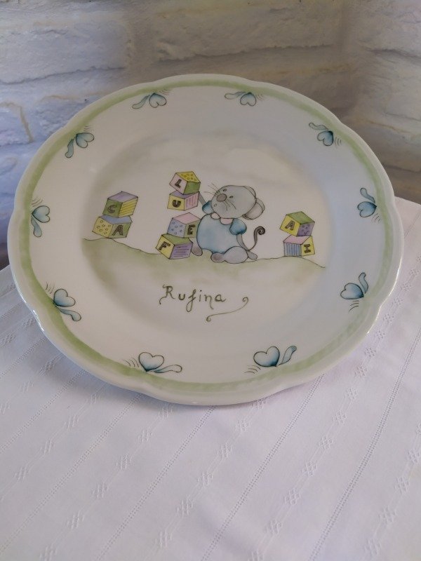 Producto - Plato infantil ratoncito