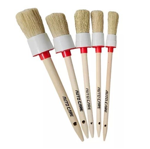 Producto - KIT X 5 PINCELES AUTOCARE BROCHAS MADERA