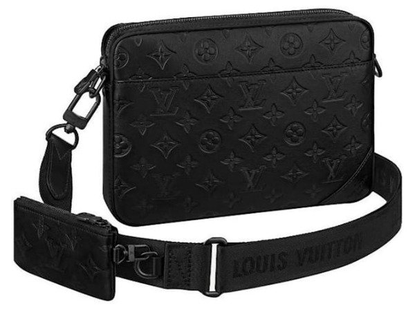 Producto - Bolso bandolera Louis Vuitton Duo negro Cuero eco