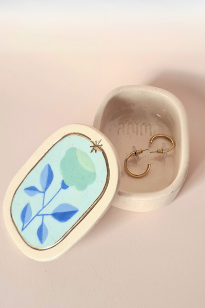 Producto - Caja  ilustrada Ovalada