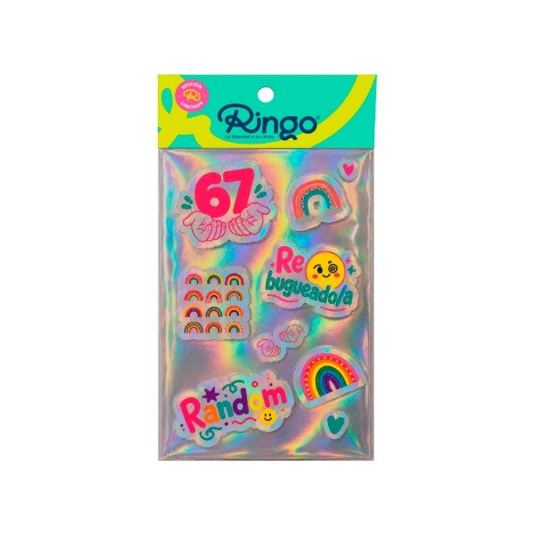 Producto - Stickers P/Celular Coleccion Recreo -Ringo (P00-07033) - 0