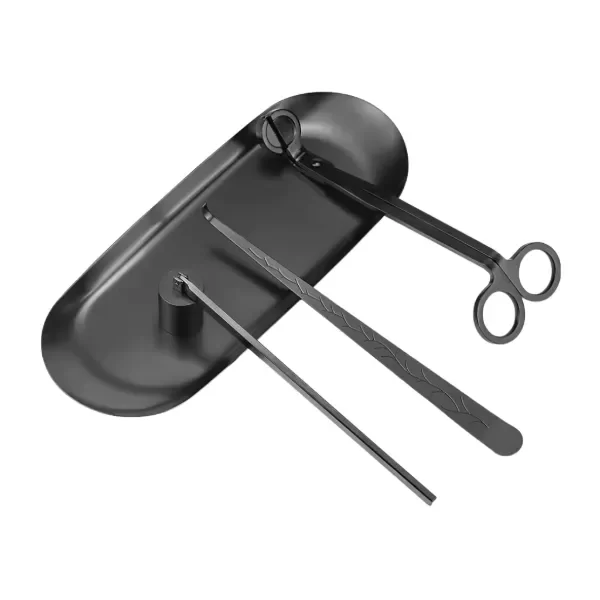 Producto - Set Care y Maintenance para Velas (4 Piezas en Acero Inoxidable) - 0