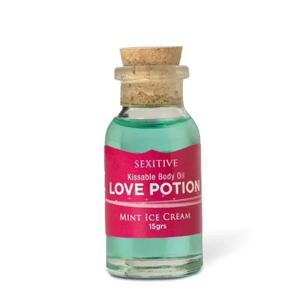 Producto - MINI Aceite Comestible Love Potion Mint Cream 15ML