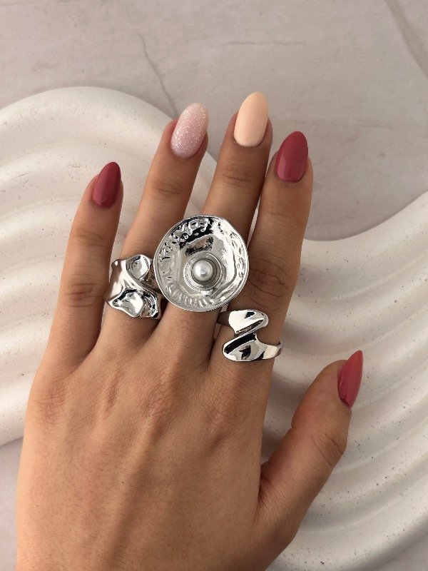 Producto - ANILLO PLATEADO 1315