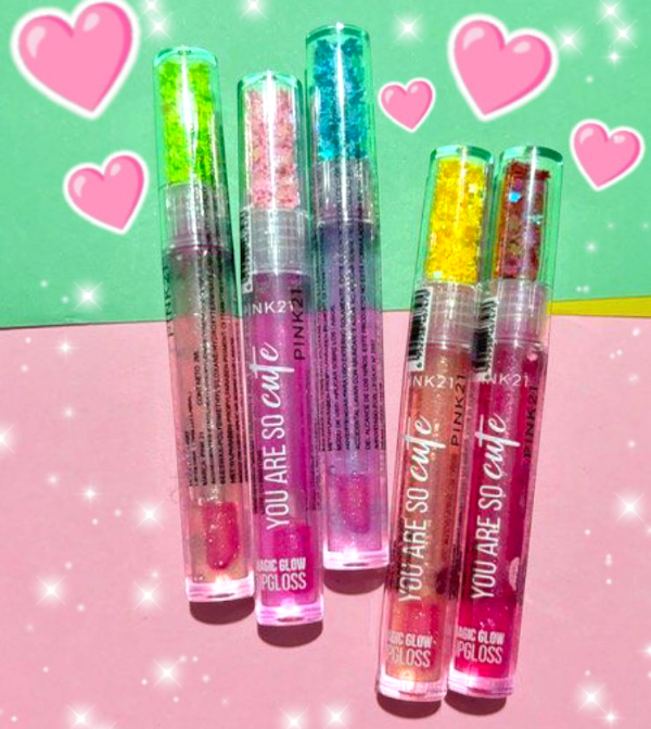 Producto - Lip gloss con glitter Pink 21