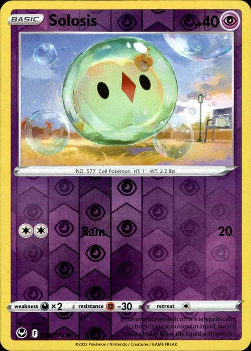Producto - Solosis - 076/195 - Silver Tempest - Reverse Holo