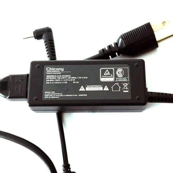 Producto - Cargador Chicony A18-045N2A 19V 2.37A 45W conector jack DC 4.8x1.7mm
