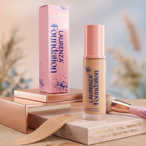 Producto - Base liquida full coberage perfect makeup Tono 03 - Laurenza