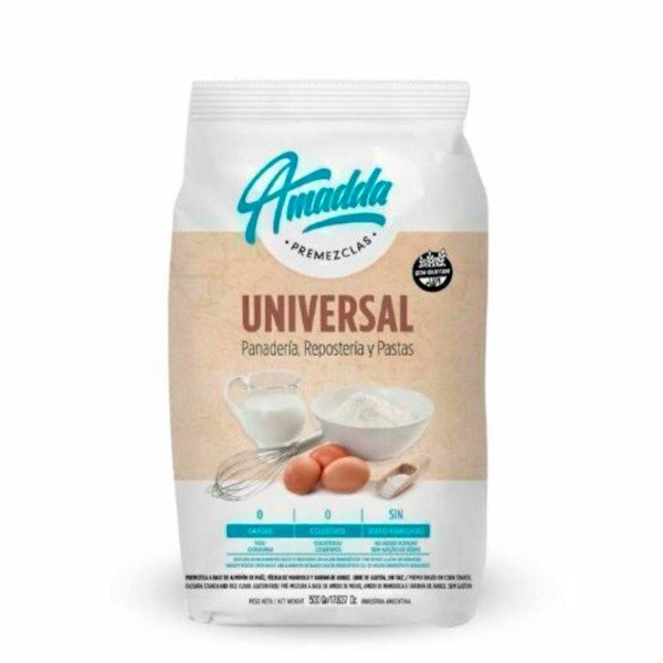 Producto - Premezcla Universal x 500gr AMADDA
