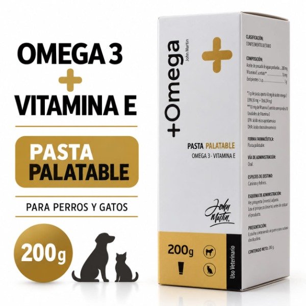 Producto - Omega 200 GR - pasta palatable para perros y gatos - 1