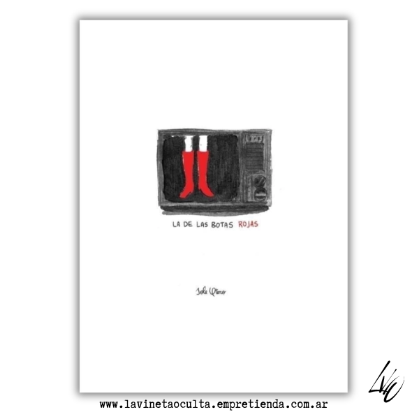 Producto - LA DE LAS BOTAS ROJAS - Sole Otero