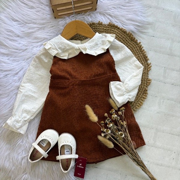 Producto - Jumper Genoveva HABANO talles de beba hasta 4 años