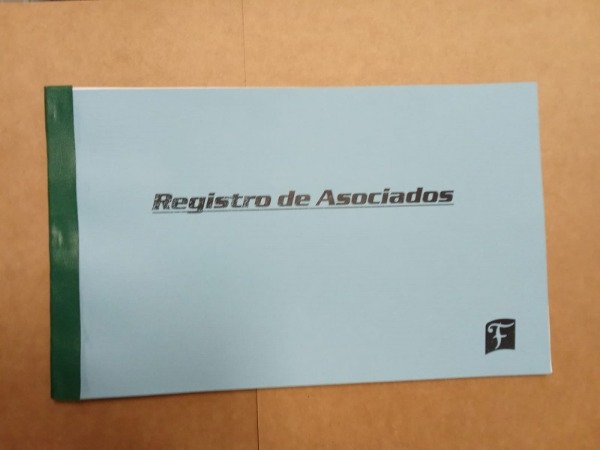 Producto - LIBRO REGISTRO DE ASOCIADOS