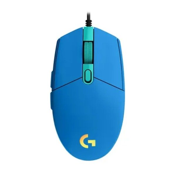 Producto - Logitech Gamer G203 Lightsync - 8000 DPI - 6 Botes - Azul