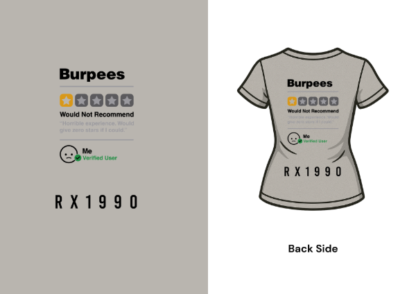 Producto - Remera Mujer Burpees