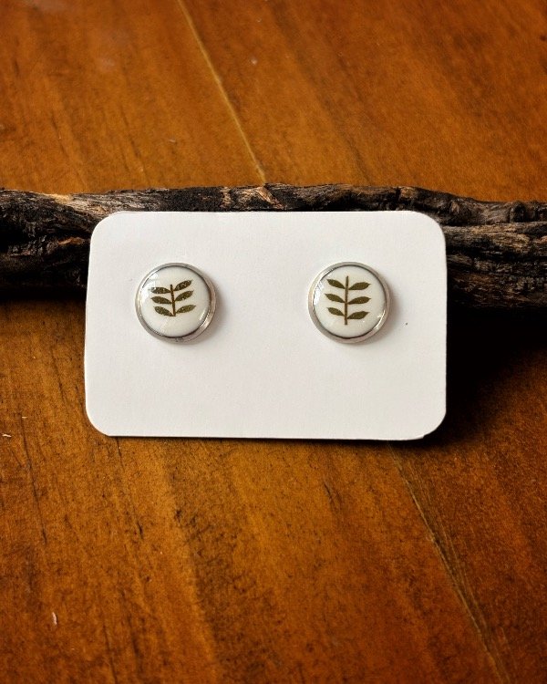 Producto - Aros pasantes Jacarandá