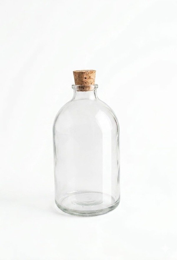 Producto - Frasco vial 100cc con tapa de corcho