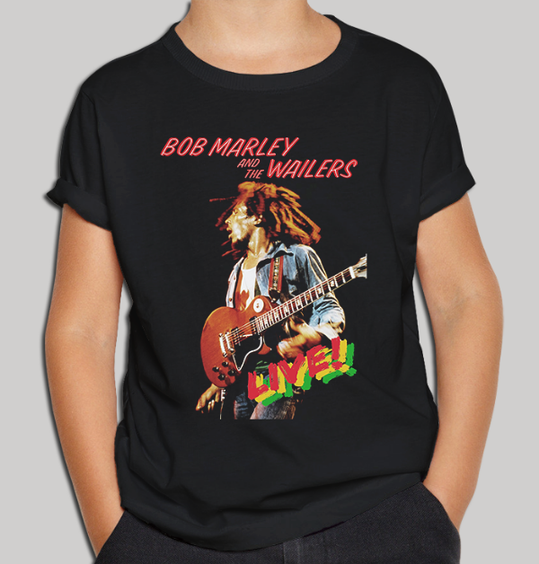 Producto - Remera de Niño Bob Marley Live