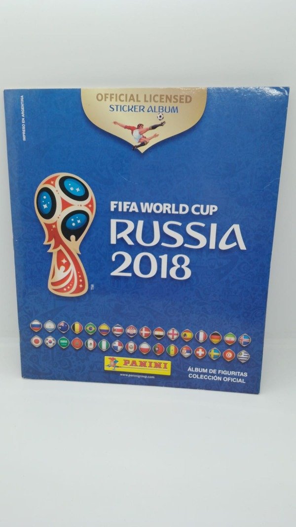 Producto - Álbum vacío - Mundial Rusia 2018 (tapa blanda)