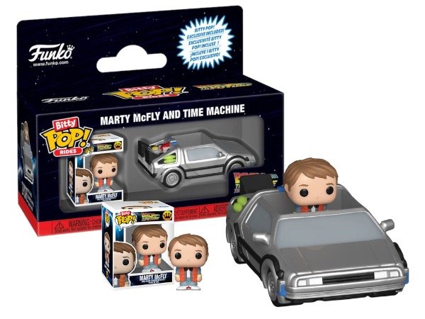 Producto - Marty McFly And Time Machine Back To The Future Bitty Rides