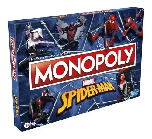 Producto - Monopoly Spiderman Marvel Juego Monopolio Hombre Araña - 2