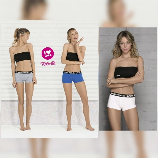 Producto - Pack X3 Boxer Femeninos Minishort Lara 6150 Talle 1