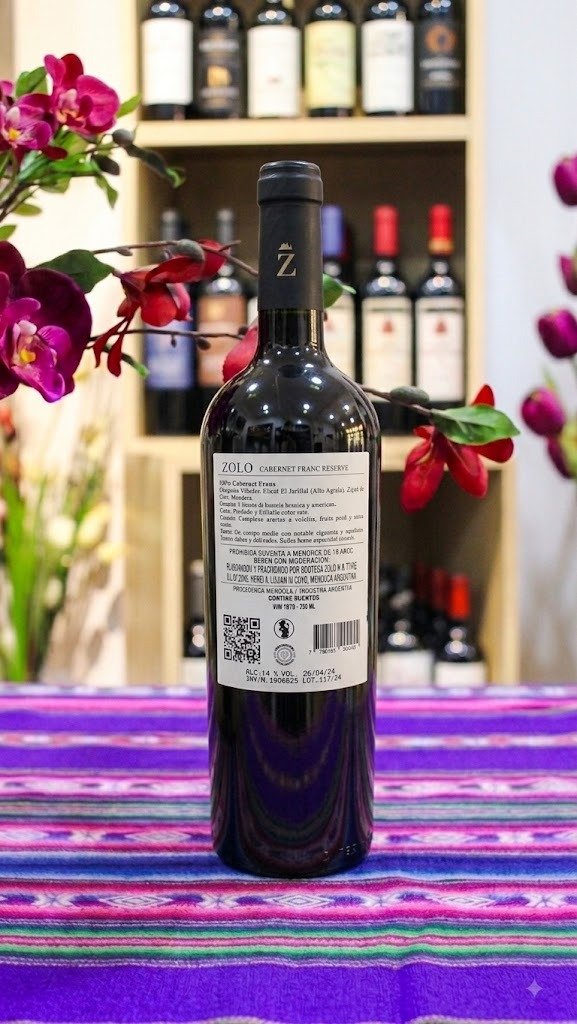 Producto - Vino Zolo Reserva Cabernet Franc - 1