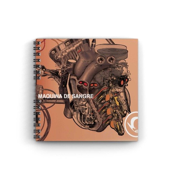 Producto - Cuaderno - LOS PIOJOS - Máquina de Sangre