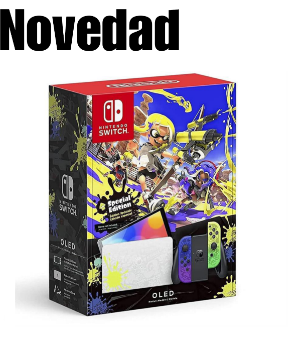 Producto - Nintendo Switch Oled Edición Splatoon 3