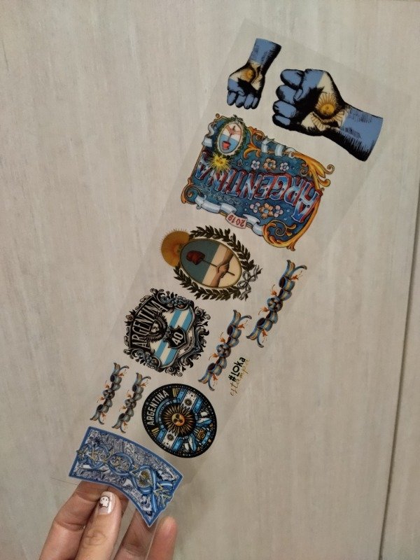 Producto - UV Tiras 8x28cm Argentina #5