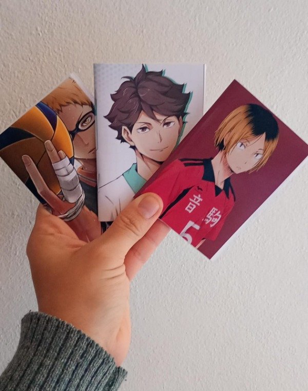 Producto - Cuadernitos Haikyuu