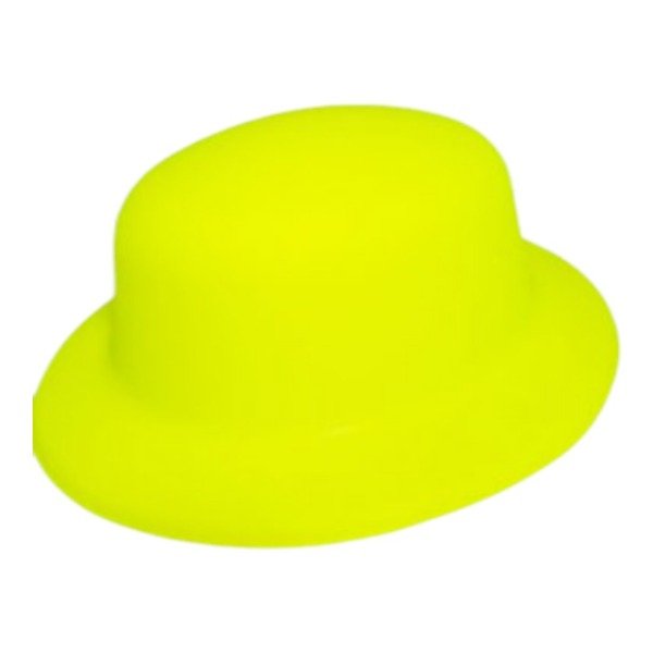 Producto - SOMBRERO/GORRO REDONDO BOMBIN PLASTICO AMARILLO