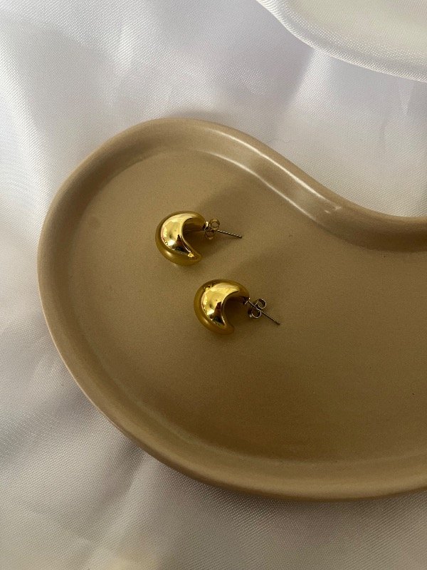 Producto - Aros chunky M - dorados