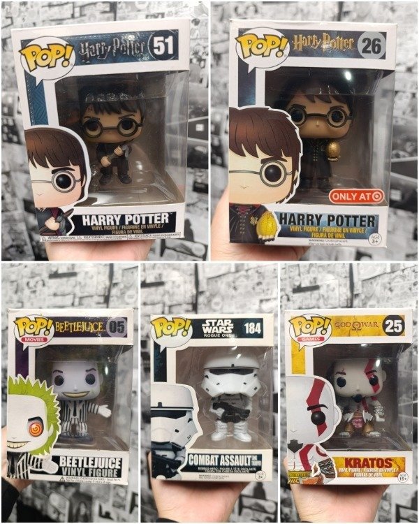 Producto - Figuras Tipo Funkos varios 6 - (ingrese para elegir)