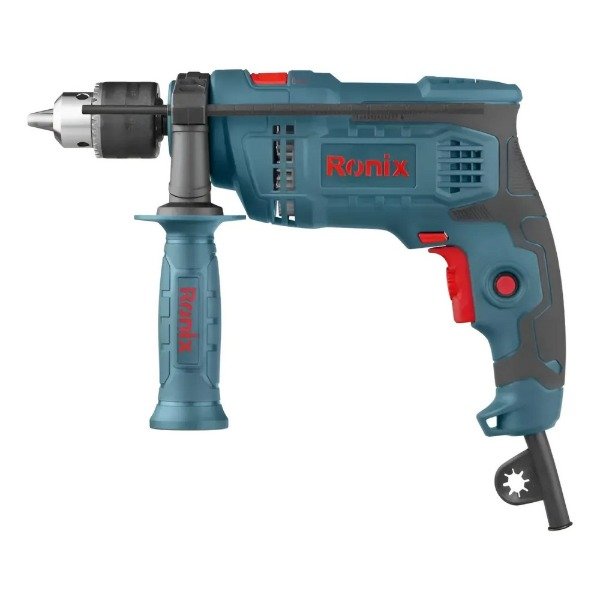 Producto - Taladro percutor eléctrico de 13mm con llave 750W