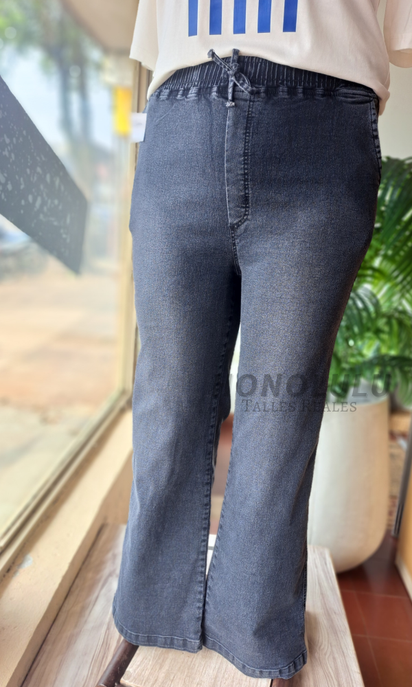 Producto - Wide Leg Jogger Gris - 0