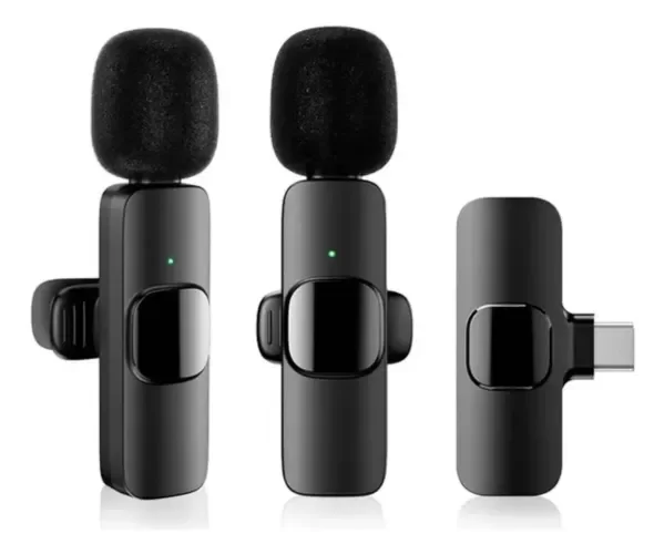 Producto - MICROFONO INALAMBRICO TIPO-C (2 MIC)