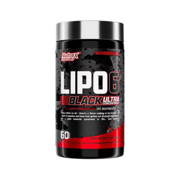 Producto - LIPO 6 BLACK ULTRA CONCENTRATE 60 CAPS. - NUTREX