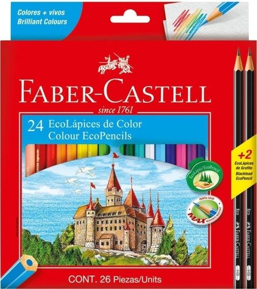 Producto - Faber Castell - Lápices de colores Largos