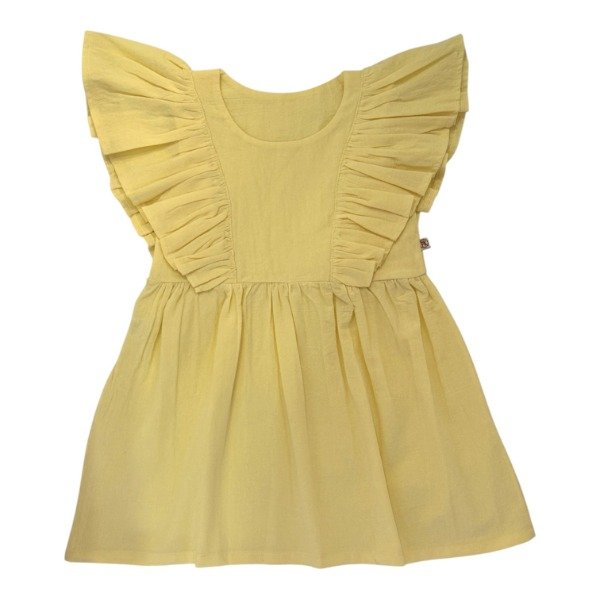 Producto - VESTIDO VOLADOS AMARILLO 67 03 26 - 0