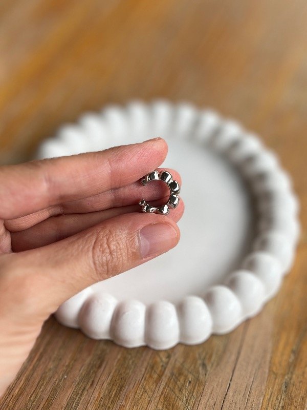 Producto - Cuff Flor Silver