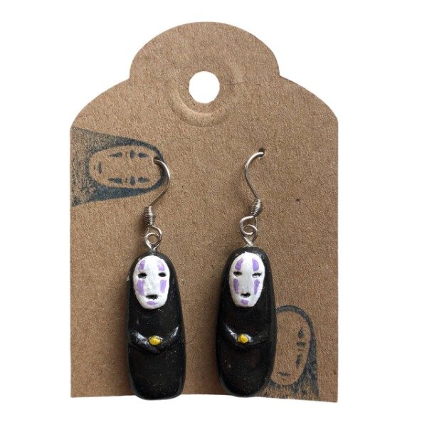 Producto - Aros Sin Cara de Arcilla Polimerica Acero Quirurgico Ghibli