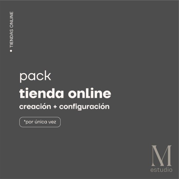 Producto - pack Tienda online Empretienda - creación + configuración