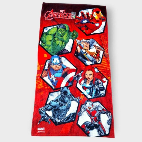 Producto - Toallón de Algodon Avengers