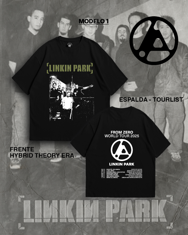 Producto - Remera Linkin Park - Hybrid theory