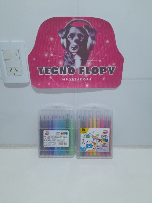 Producto - Fibras colores x18 trazo fino útil