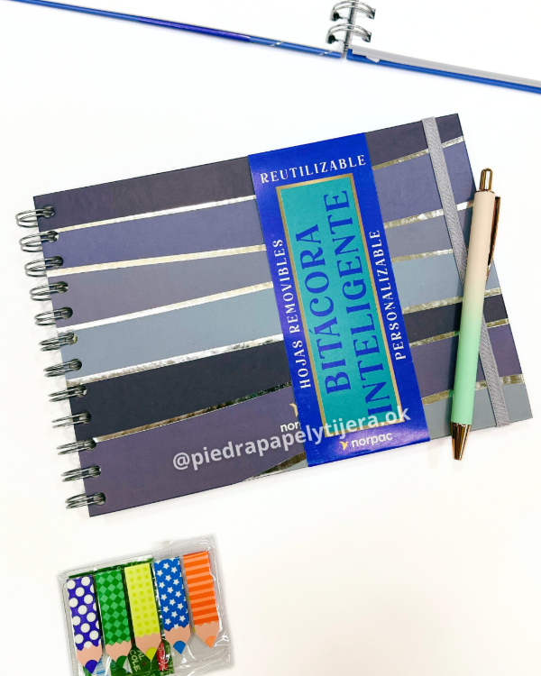 Producto - cuaderno bitacora inteligente NORPAC -grey-