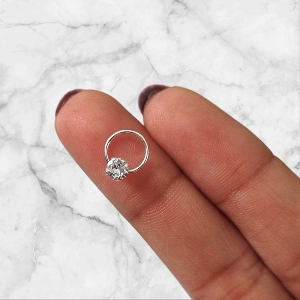 Producto - Piercing/ Argolla cubic 8mm PL 300094